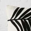 Boltze PARNA Dekokissen, 30x50cm, beige/schwarz, mit 3D Produktbild-Vorschau 2