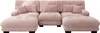 Luksusowa modułowa sofa narożna Sweiko - duża kanapa w Podgląd zdjęcia produktu 4