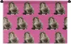 MuchoWow® Wandteppich Wandbehang Tier - Muster - Rosa 60x40 Produktbild-Vorschau 1