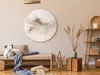 Runde Bilder 80x80 cm Marmoroptik gold beige Leinwandbild 1 Produktbild-Vorschau 4