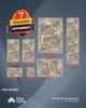7-teiliges Teppich-Set CK 802, Polyester, rutschfest, Produktbild-Vorschau 1