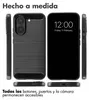 Funda con acabado cepillado para Xiaomi Poco X8 Pro - Negro Vista previa de la imagen del producto 6