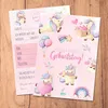 MeinBaby123® 10 Einladungskarten Kindergeburtstag inkl. Produktbild-Vorschau 7