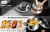 Schnellkochtopf 4Liter Induktion Edelstahl Dampfkochtop Produktbild-Vorschau 3