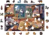 Holzpuzzle Gemütliche Hütte 500 Teile Produktbild-Vorschau 2
