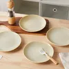 Teller set 4er Ø19,5 cm Keramik Essteller Dessertteller Produktbild-Vorschau 7