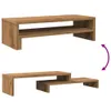 Support de moniteur chêne artisanal 54x22x15 cm bois Voir les images du produit 7