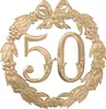 Jubiläums-Zahl 24Cmd 50 Gold 1234 Produktbild-Vorschau 2