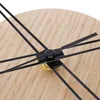 PRIM Veneer Wanduhr Holz lautlos arabische Ziffern Produktbild-Vorschau 2