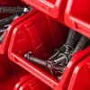 Sada stohovacích boxů 4x nástěnný policový úložný systém Náhled obrázku produktu 4