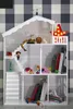 Aga LULILO Spielzeugregal 2in1 Bibliothek CALLA 116cm XXL Produktbild-Vorschau 5