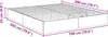 vidaXL Ottoman Bettgestell Altholz 203 x 180 x 25 cm Produktbild-Vorschau 8
