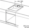 60 cm induktionskochfeld mit 4 kochzonen, 7400 w, schwarz Produktbild-Vorschau 4