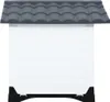 Vidaxl Hund Loft 90,5x68x66 cm Polypropengrau Anteprima dell’immagine prodotto 3
