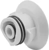 A white plastic water filter component with black O-rings. Produktbild-Vorschau