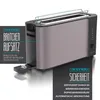 Arendo Toaster, 1 langer Schlitz, für 2 Scheiben, 1000 W, Produktbild-Vorschau 4