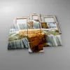 Bild auf Leinwand - Leinwandbild - Wasserfall Steine Wasser Produktbild-Vorschau 2