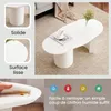 MODFU Table basse blanche Table de canapé Table irrégulière Voir les images du produit 7