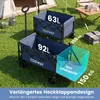COSTWAY Bollerwagen 63L+29L faltbar, Handwagen bis 150kg, Produktbild-Vorschau 3