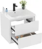 Mobiletto Merax, sensore radar LED, 2 cassetti, mobile Anteprima dell’immagine prodotto 13