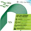 TTL GARDEN Tunnelbögen ARCOS 60-12er Set 60x65cm + 36 Clips Produktbild-Vorschau 7