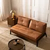 Bronx71 Schlafsofa 2-Sitzer Mikko  cognac Produktbild-Vorschau 5