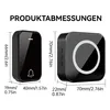 Funkklingel Kabellos für Außen, wasserdichte Türklingel mit Produktbild-Vorschau 7