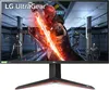 A gaming monitor displaying a vibrant, action-packed scene with futuristic characters and a prominent sword. Podgląd zdjęcia produktu