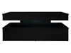 A black coffee table with LED lighting. Náhled obrázku produktu