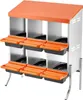 SucceBuy 2-stöckiges Legenest 795x525x990 mm, 6 Fächer, Produktbild-Vorschau 1