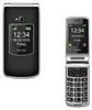 Two flip phones are shown against a white background. One is closed and the other is open. Voir les images du produit