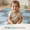 18-częściowa mata do zabawy dla niemowląt 30x30 mata do Podgląd zdjęcia produktu 2