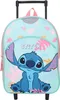 A Stitch trolley backpack with a tropical leaf pattern. Produktbild-Vorschau