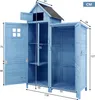 MODFU Gartenschrank 118x173x54cm Geräteschuppen mit Produktbild-Vorschau 7