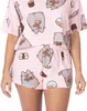 Pusheen - Schlafanzug für Damen NS7530 (S) (Pink) Produktbild-Vorschau 3