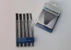 A set of saw blades in a clear plastic case and a separate package of accessories for a jigsaw. Anteprima dell’immagine prodotto