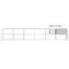 Langlebig Outdoor-Hühnerkäfig 2x12x2 m Verzinkter Stahl Produktbild-Vorschau 5