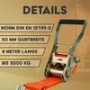 Spanngurt mit Ratsche und Haken | 50 mm breit | 8 m lang | Produktbild-Vorschau 2