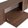 Skye Decor, kvalitný TV stolík, orech a zlatá, 180 x 50 x Náhľad obrázku produktu 4