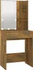 A vanity table with a mirror and lights. Náhľad obrázku produktu