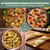 bremermann coupe-pizza, hachoir avec manche en bois, Voir les images du produit 6