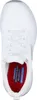 A top-down view of a white Skechers women's sneaker. Produktbild-Vorschau