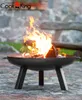 Feuerschale POLO Ø100cm Feuerstelle Feuerkorb Stahl Garten Produktbild-Vorschau 1