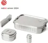 ECO Brotbox - Marmita+ - auslaufsichere Edelstahl Lunchbox Produktbild-Vorschau 1