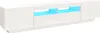 A white TV stand with blue LED lighting. Náhľad obrázku produktu