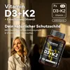 Pack 2x Vitamin D3 K2 MK7 – 4000 IE + 200 µg - Hochdosiert, Produktbild-Vorschau 2