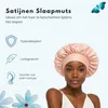 Bonnet aus Satin, verstellbar – Satin-Schlafhaube – Produktbild-Vorschau 7