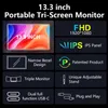 13,3 Zoll-Laptop-Bildschirmerweiterung, 1080P FHD, Produktbild-Vorschau 4