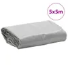 vidaXL Telone grigio 5x5 m 650 g/m² Anteprima dell’immagine prodotto 7