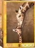 puzzle da 1000 pezzi giraffa con bambino il primo bacio Anteprima dell’immagine prodotto 1